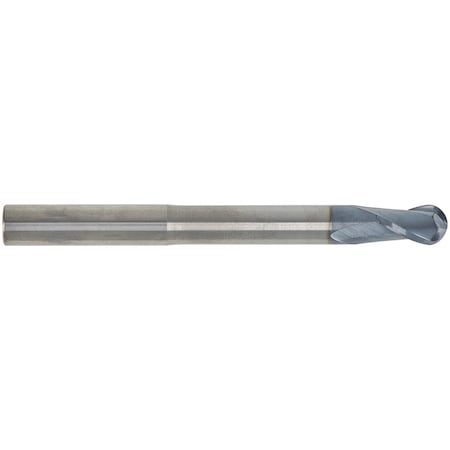 Cgs Tool 2Fl 30 Deg Profile Ball End W/ Reduced Neck 3/8"Dia 5/8"Loc W/ 1-5/8" Reach 6"Oal W/Altin 7008-ALTiN